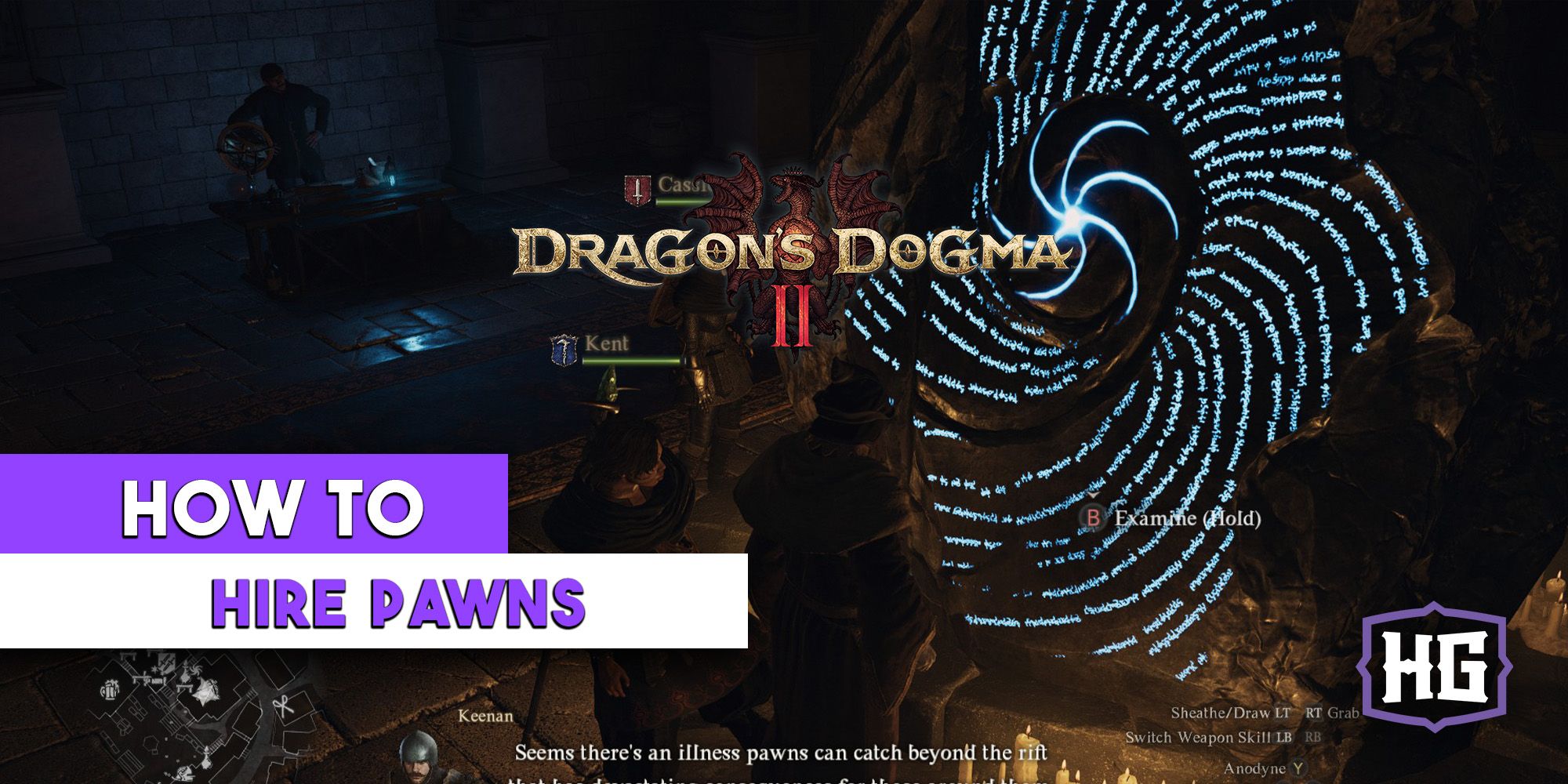 Dragons Dogma 2: Hire 9 Pawns