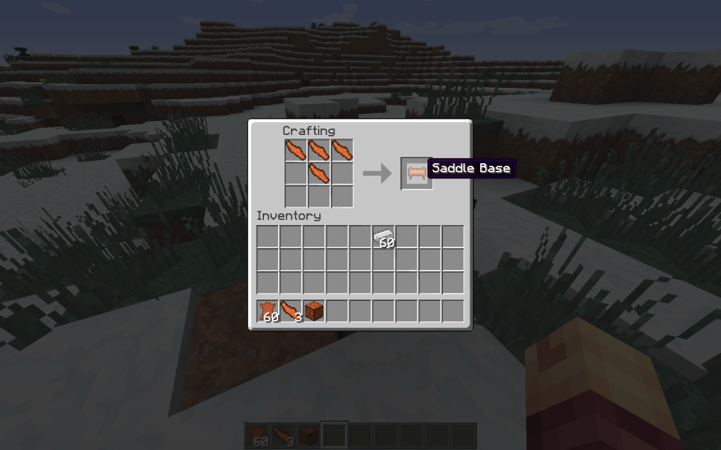 How To Find Saddle Minecraft Recipe? Help